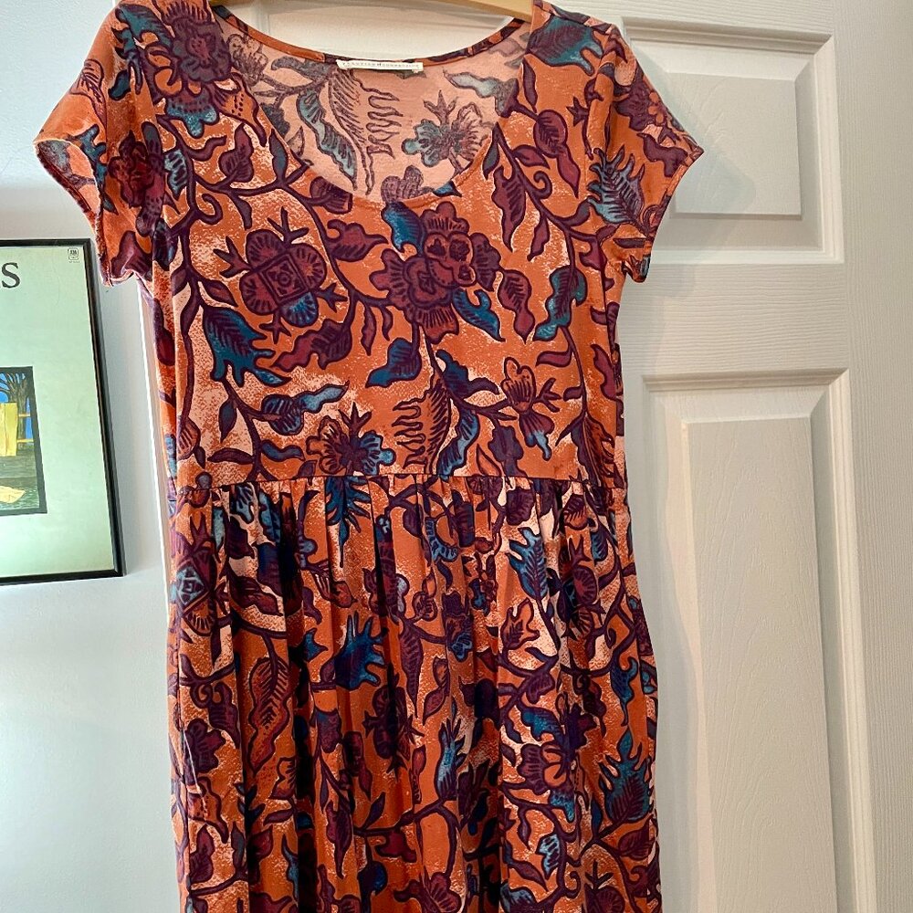 Peruvian Connection Earth-Toned Dress